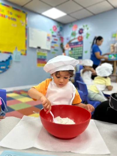 Child at Little Heaven Daycare